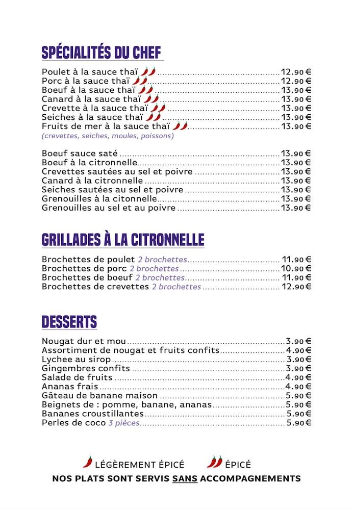 Mony’s Pad Thaï - Menu Image 2