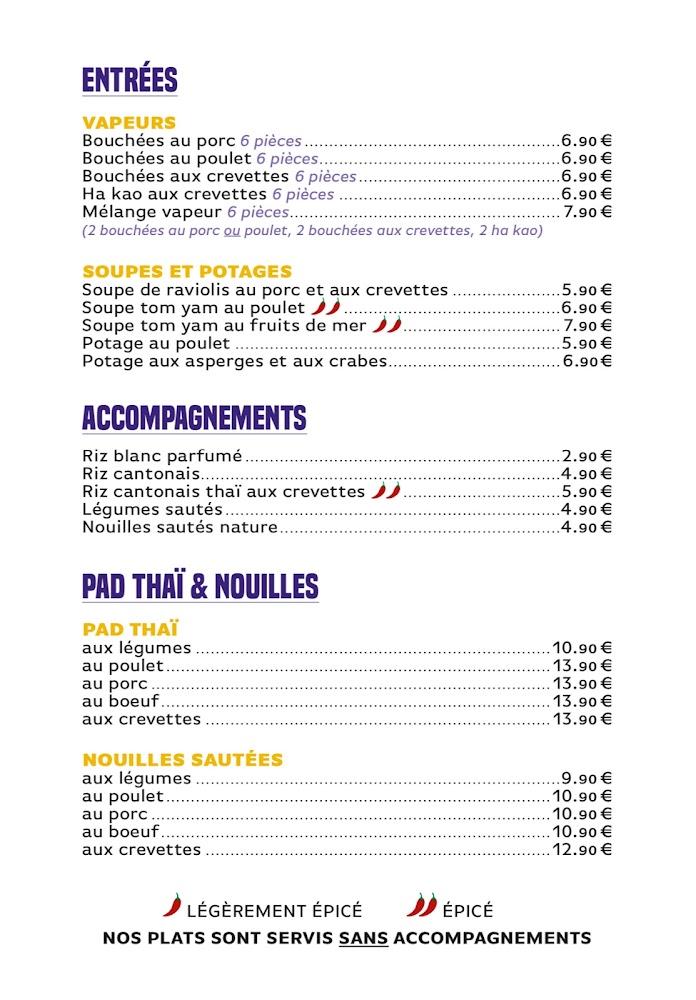 Mony’s Pad Thaï - Menu Image 4